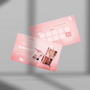 فایل لایه باز کارت ویزیت لوازم آرایشی و بهداشتی