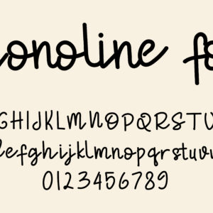 وکتور الفبای انگلیسی قلم اسکریپت مونولاین