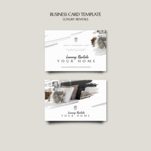 فایل لایه باز قالب کارت ویزیت اجاره‌ای مسکن